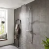 Hansgrohe Crometta S Showerpipe 240 1 Jet With Thermostatic Bath Mixer
