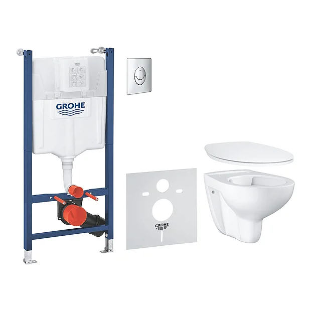 Grohe Solido Bau Ceramic Rimless 5-in-1 Pack - Image 5