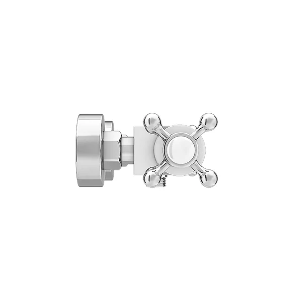 Chatsworth Traditional Crosshead Bottom Outlet Thermostatic Bar Shower Valve
