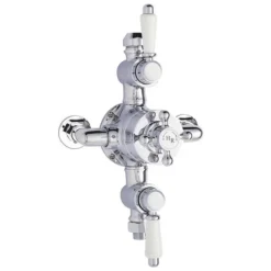 Hudson Reed Traditional Triple Exposed Thermostatic Shower Valve