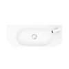 Arezzo 710 X 275mm Curved Wall Hung 1TH Basin