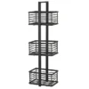 Arezzo 3-Tier Freestanding Shower Caddy Matt Black