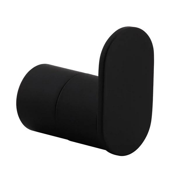 Arezzo Matt Black 3-Piece Bathroom Accessory Pack - Image 3