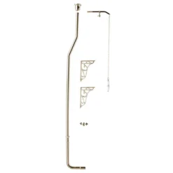 Carlton Gold High Level Traditional Toilet (WC, Cistern + Pan)