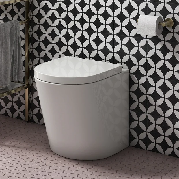 Nuie Solace Back To Wall Toilet + Soft Close Top-Fixing Seat