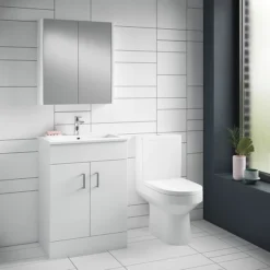 EcoDelux Metro Water Saving Close Coupled Toilet + Soft Close Seat