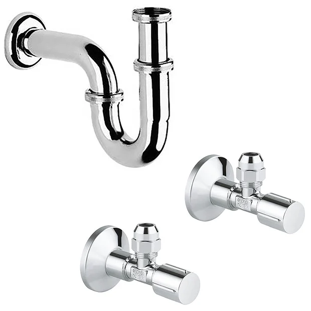 Grohe Solido Euro/Arena COMPLETE Wall Hung Suite (600mm Basin + Cosmo Smart Tap) - Image 4