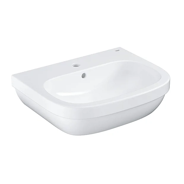 Grohe Solido Euro/Arena COMPLETE Wall Hung Suite (600mm Basin + Cosmo Smart Tap) - Image 5