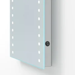 Brooklyn Dot 390 X 500mm Battery Operated Illuminated LED Mirror