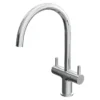 Cruze Dual Lever Kitchen Sink Mixer Chrome