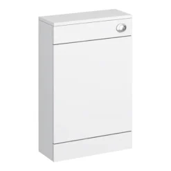 Sienna High Gloss White WC Unit With Concealed Cistern W500 X D200mm