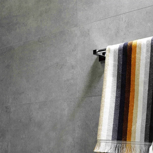 Orion Concrete Beton Waterproof Wall Tile Shower Panels - 375 X 650mm - Image 3