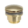 Crosswater MPRO Universal Basin Click Clack Waste - Brushed Brass Unlacquered
