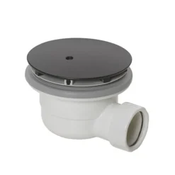 Crosswater Matt Black 90mm High Flow Shower Tray Waste