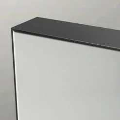 Venice Black Frame 700 X 900mm Rectangular Mirror