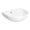 Harmonia 440 X 365mm 0TH Curved Wall Hung Basin